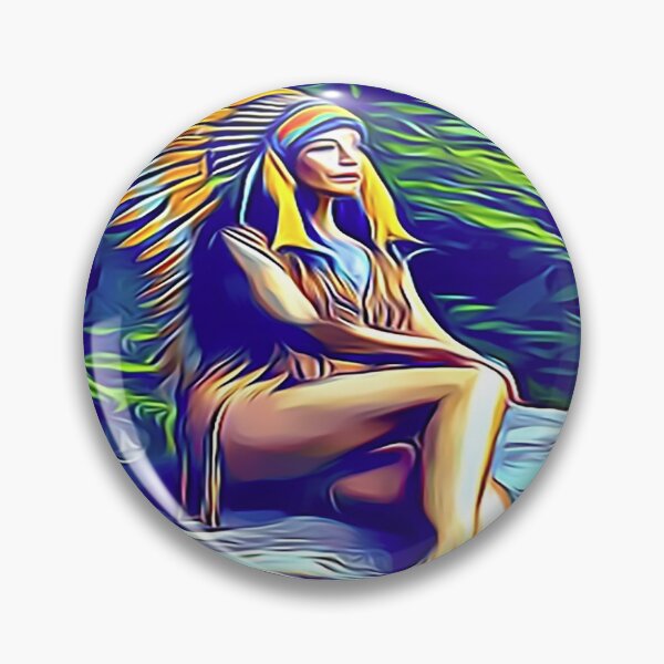 Item preview, Native American Indian Princess designed and sold by Sunleil.