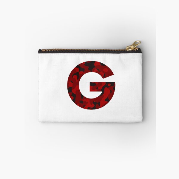 Item preview, Letter G Red Camo Design designed and sold by NECHSTORE.