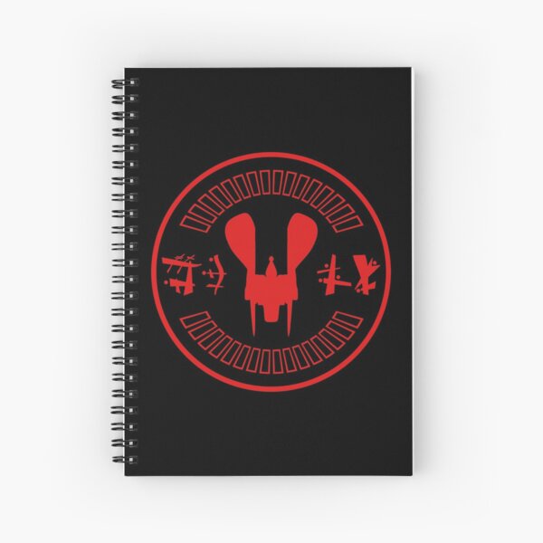 TOMKORIA CLASS STARSHIP — "WORKHORSE OF THE GALAXY" Spiral Notebook