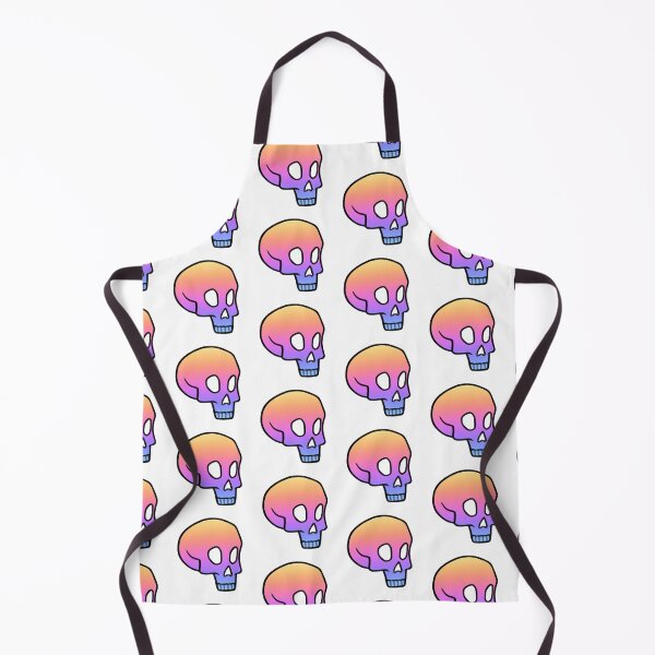 Item preview, black lined rainbow skull designed and sold by korinia.