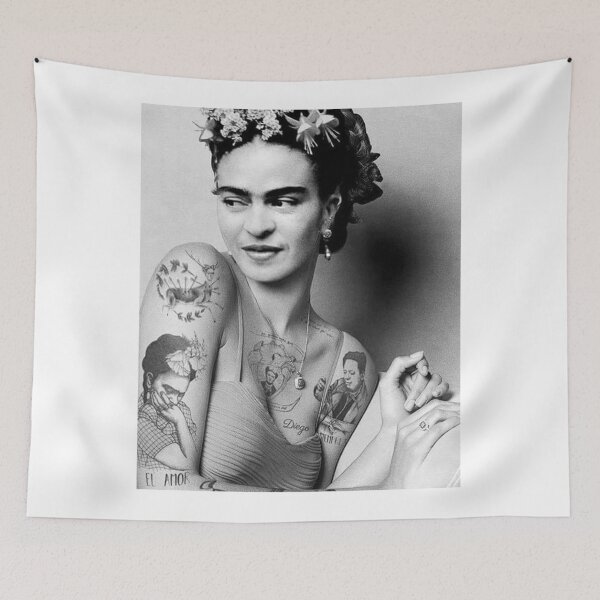 Item preview, Frida khalo designed and sold by benjipillow.
