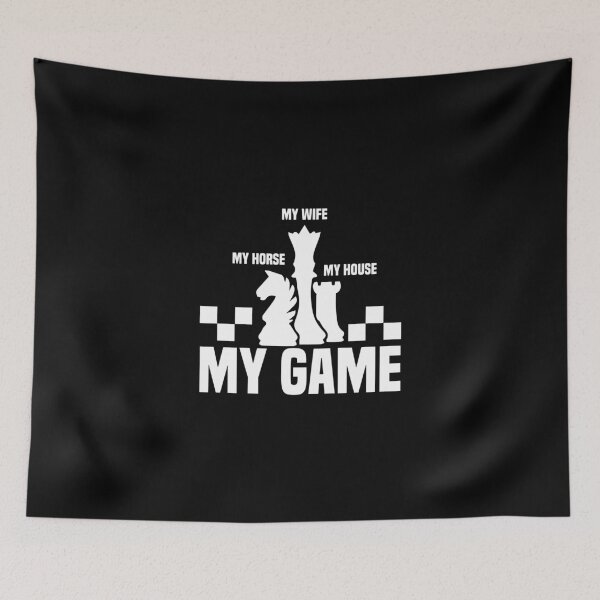 Item preview, My Game Chess tournaments gift idea for men  designed and sold by Nessshirts.