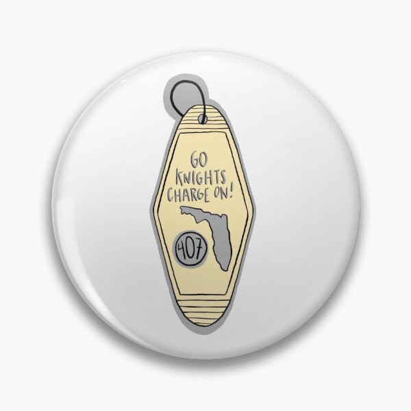 Item preview, Go Knights Keychain designed and sold by mia-minkin.