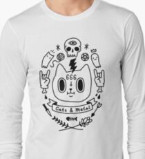 Cats & Metal Long Sleeve T-Shirt