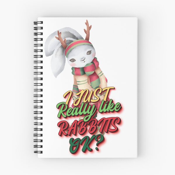 Item preview, I Just Really Like RABBITS OK - Christmas RABBITS Lovers Gift designed and sold by yeknow.