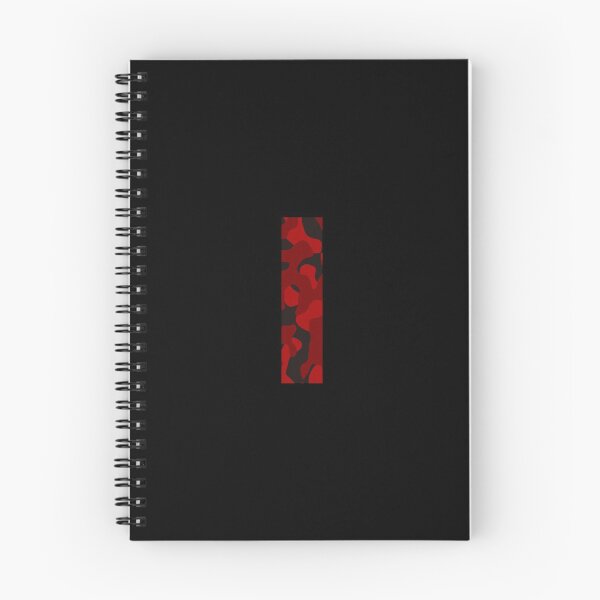 Item preview, Letter I Red Camo Design designed and sold by NECHSTORE.