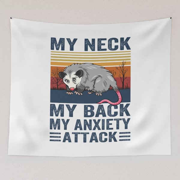Item preview, My Neck My Back My Anxiety Attack designed and sold by Barry-Carter.