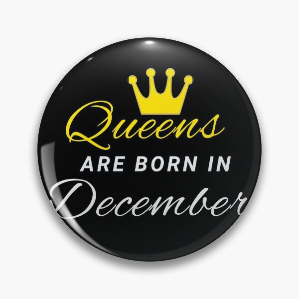 Item preview, Queens are Born in December designed and sold by erimedle.