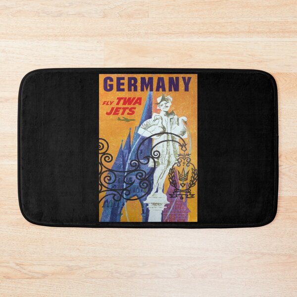 Item preview, retro classic Germany poster designed and sold by CorasPosters.