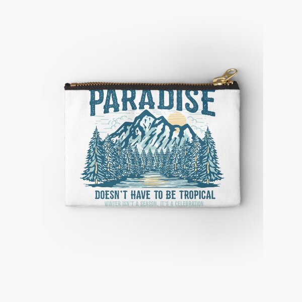 Item preview, PARADISE DOESN'T HAVE TO BE TROPICAL designed and sold by WoodenGrafis.