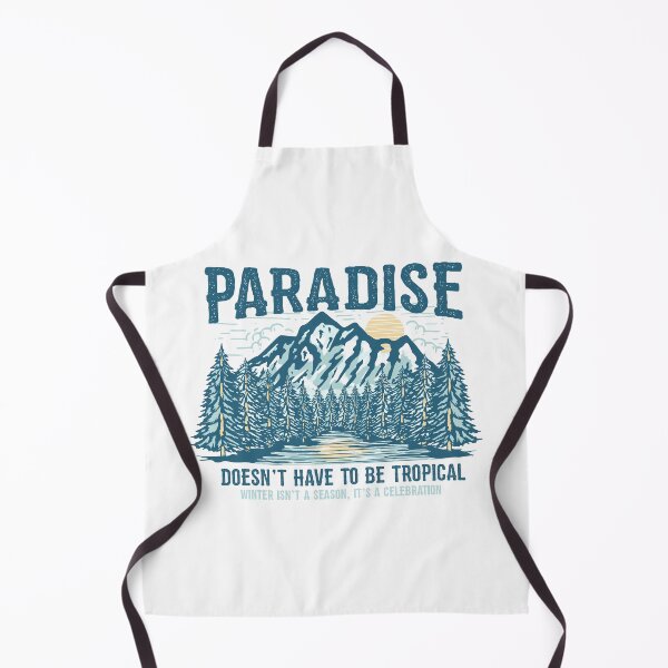 Item preview, PARADISE DOESN'T HAVE TO BE TROPICAL designed and sold by WoodenGrafis.