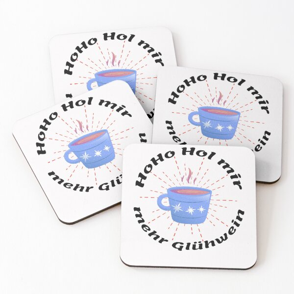 Item preview, HoHo Get me more mulled wine funny Christmas present designed and sold by ElBeDesigns.