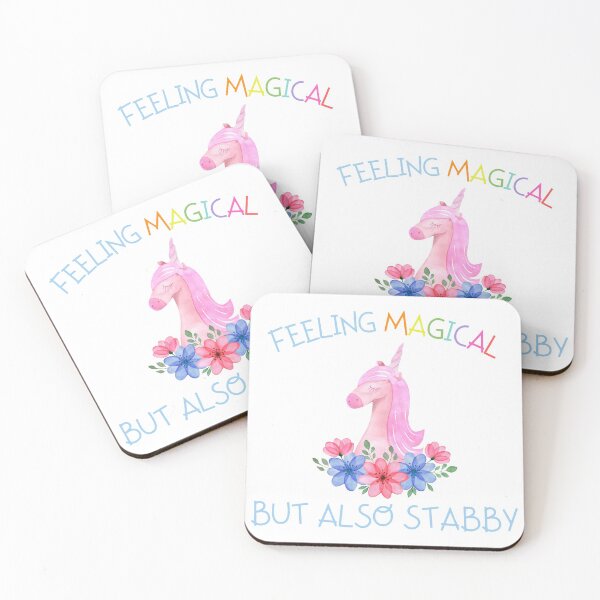 Item preview, Feeling magical but also stabby Unicorn designed and sold by Irelene.
