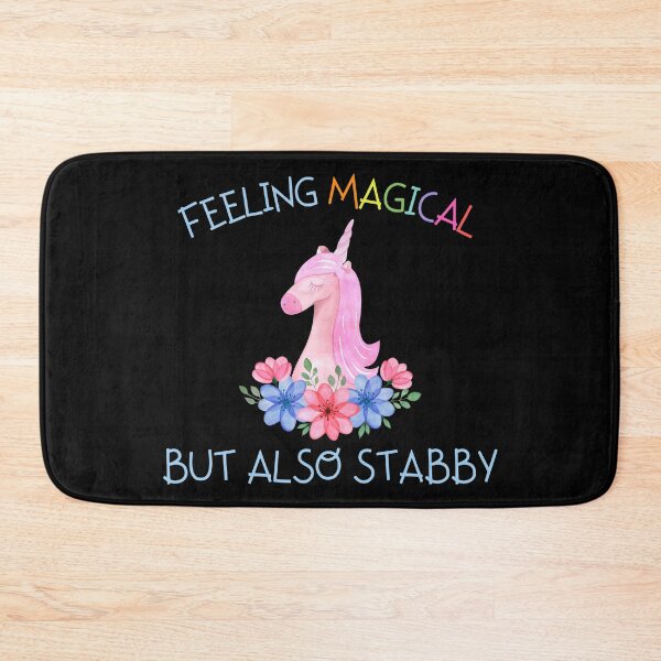 Item preview, Feeling magical but also stabby Unicorn designed and sold by Irelene.