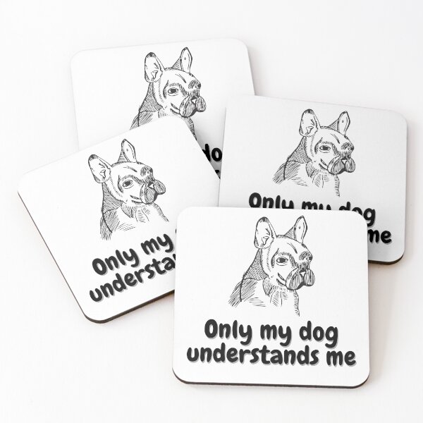 Item preview, Only My Dog Understands Me  designed and sold by cattiktoks1718.