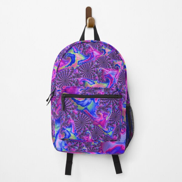 Item preview, Colorful Groovy Trippy Vibrant Spiral Fractal Art designed and sold by Kaleiope Studio.