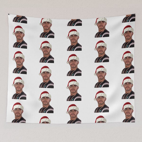 Item preview, Lewis Hamilton Santa Hat designed and sold by jessramsay112.