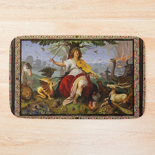 Artikelvorschau, ORPHEUS VERZAUBERT TIERE MIT SEINER MUSIK Barockmosaik entworfen und verkauft von BulganLumini.