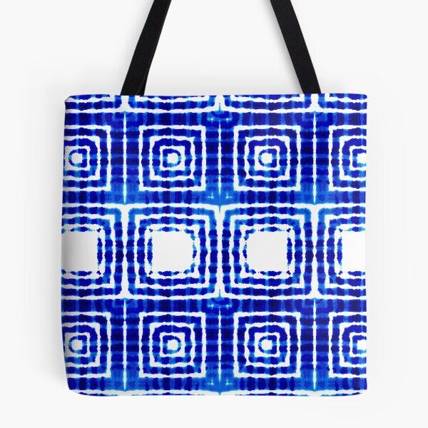 Item preview, Indigo squares designed and sold by yulia-rb.