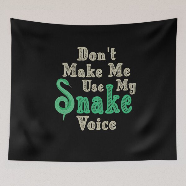 Item preview, Don't Make Me Use My Snake Voice, Cute Funny Gift Ideas For Snake Lovers designed and sold by awesomedraw.
