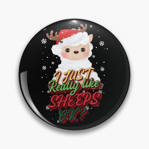 Item preview, I Just Really Like SHEEPS OK - Christmas SHEEPS Lovers Gift designed and sold by yeknow.