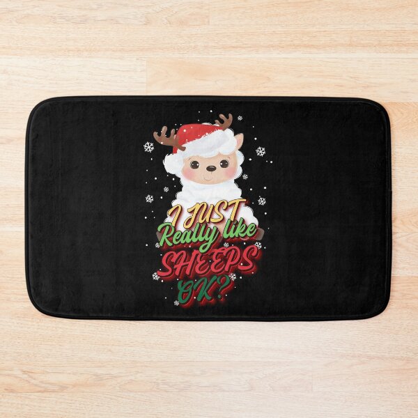 Item preview, I Just Really Like SHEEPS OK - Christmas SHEEPS Lovers Gift designed and sold by yeknow.