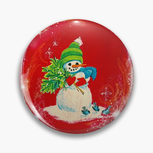 Item preview, Vintage Snowman Illustration Print designed and sold by Mary Riley.
