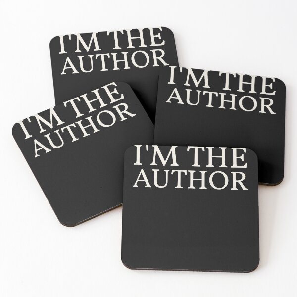 Item preview, I'm The Author Funny Gift Idea  designed and sold by Christof  Hall.