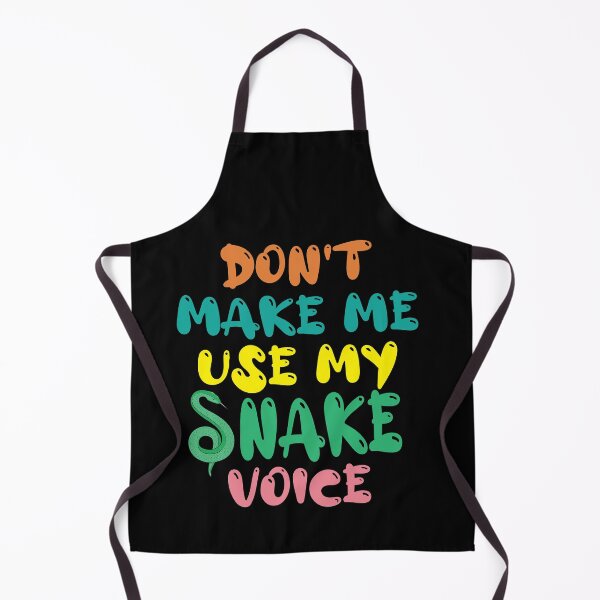 Item preview, Don't Make Me Use My Snake Voice, Cute Funny Gift Ideas For Snake Lovers designed and sold by awesomedraw.