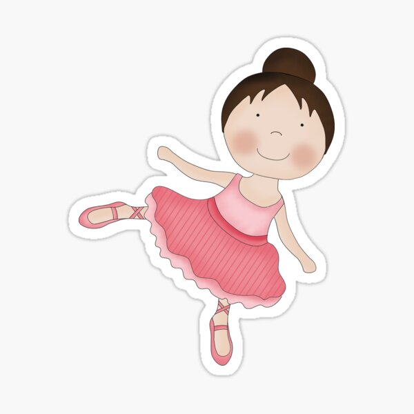 Item preview, Brunette Ballerina  designed and sold by carolinacolibri.