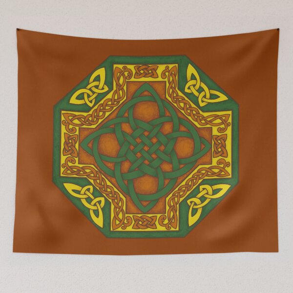 Item preview, Autumnal Equinox Knotwork designed and sold by helixtinker.