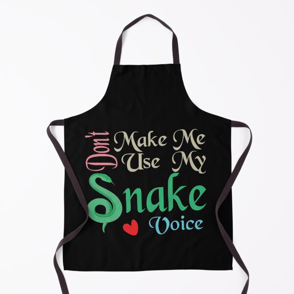 Item preview, Don't Make Me Use My Snake Voice, Cute Funny Gift Ideas For Snake Lovers designed and sold by awesomedraw.