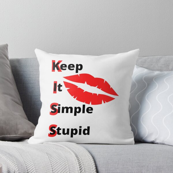 Item preview, Keep It Simple Stupid (KISS) designed and sold by SunQuestDD.