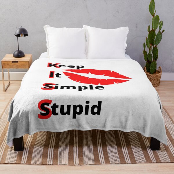 Item preview, Keep It Simple Stupid (KISS) designed and sold by SunQuestDD.