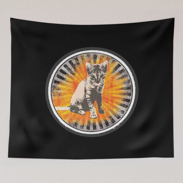 Item preview, yellow Balearic cat designed and sold by Periartwork.