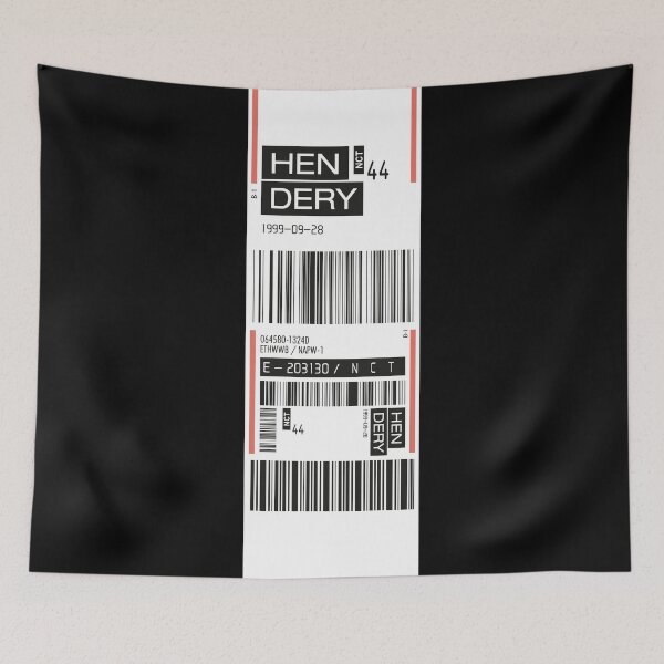 Item preview, NCT's HENDERY's TAG - RESONANCE designed and sold by Duckiechan.