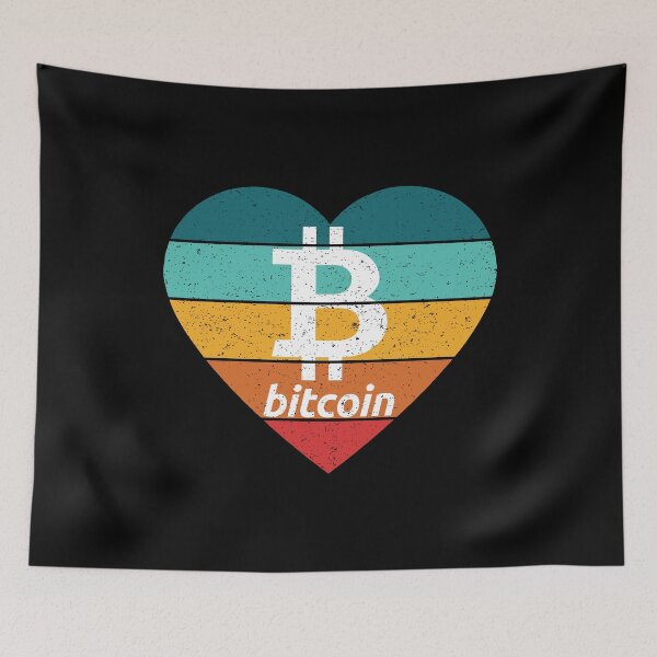 Item preview, Bitcoin Sunset Love v2 designed and sold by Bitcoin-Fashion.
