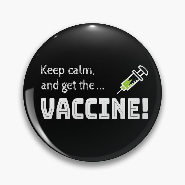 Item preview, Keep calm and get the vaccine! designed and sold by FOX1999-Design.