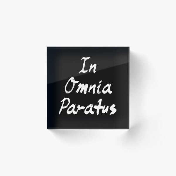 Omnia Acrylic Blocks Redbubble