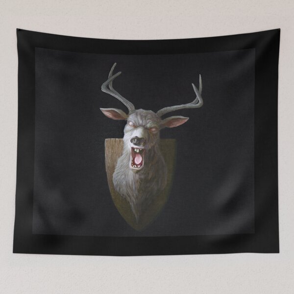 Item preview, EVIL DEER designed and sold by monsterinbox.