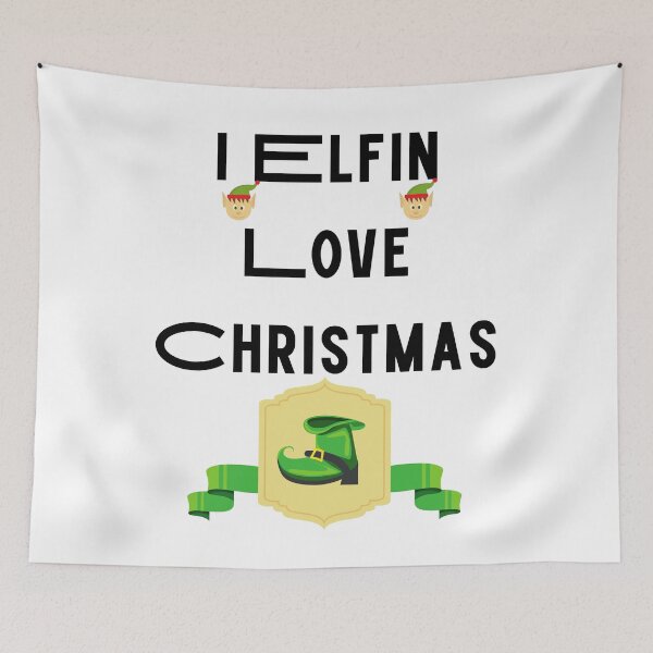 Item preview, Mens I Elfin Love Christmas,Funny Holiday designed and sold by piskwi.