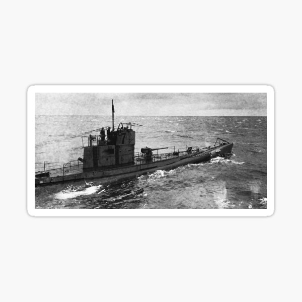 German Submarine Stickers Redbubble