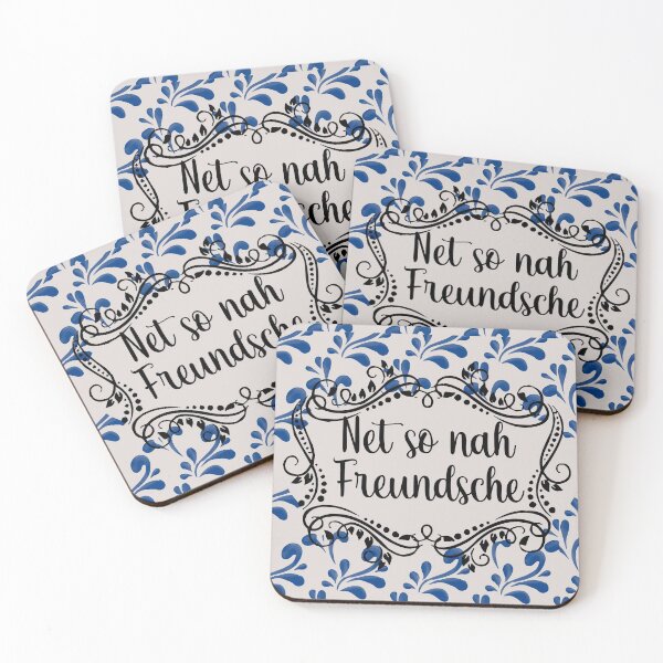Item preview, Net so nah Freundsche designed and sold by T UNIQUE.