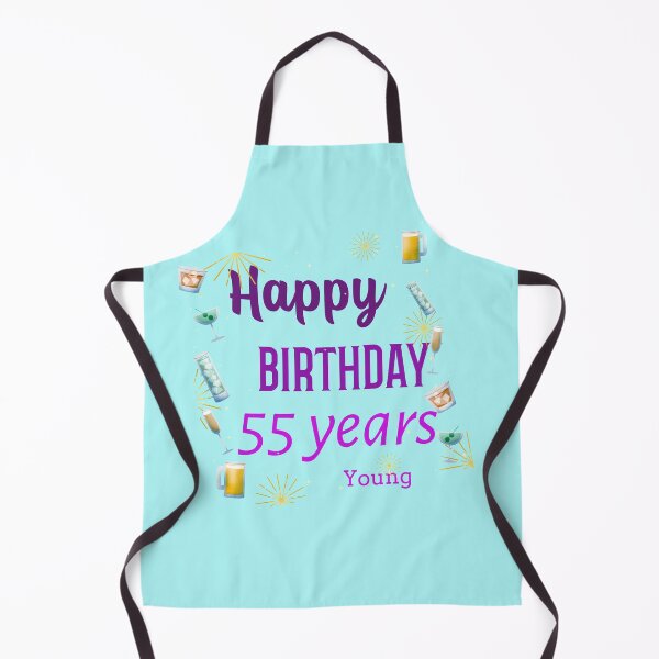 Item preview, Happy Birthday 55 years young designed and sold by Ayurveda Fun Store.
