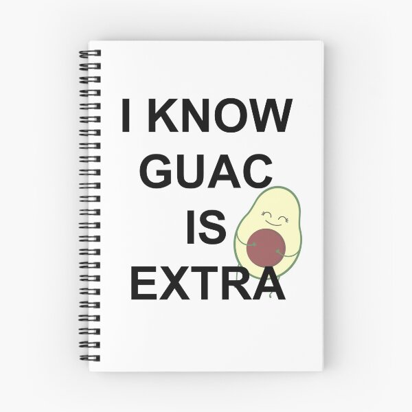 Artikelvorschau, Ich weiß, dass Guac Extra ist entworfen und verkauft von coffeeandsass.