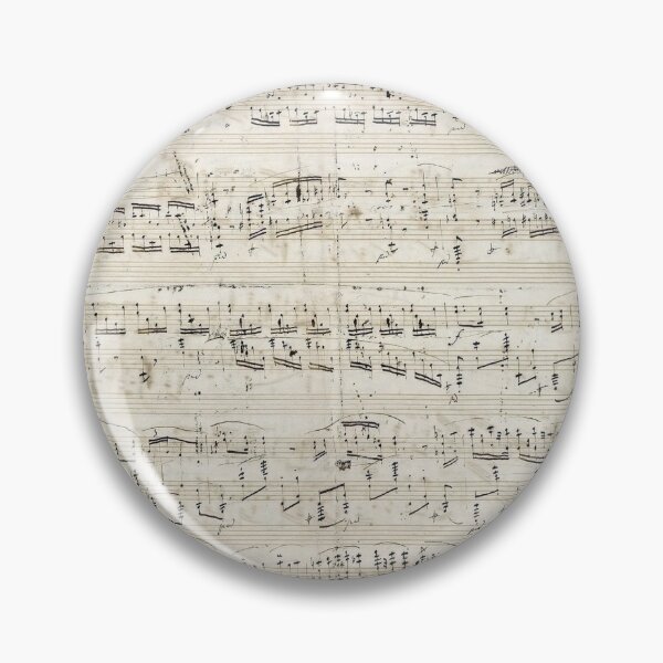 Item preview, Chopin handwritten sheet of music designed and sold by Magicplants.