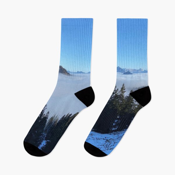 Item preview, Sea of fog in the mountains designed and sold by TravelTemple.