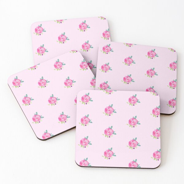 Item preview, pink watercolor flower designed and sold by DZYONA.