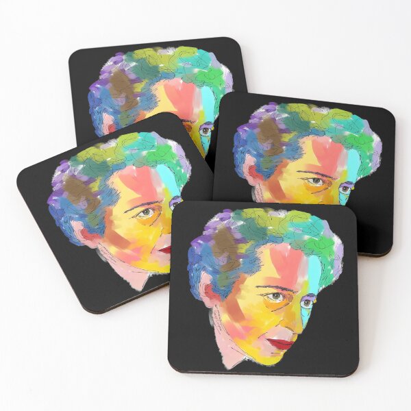 Item preview, Hannah Arendt abstract painting designed and sold by KennyLucky.