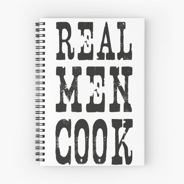 Item preview, Real Men Cook designed and sold by YYZDesign.